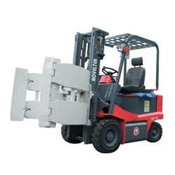 Advanced Electric Forklift Truck + Barrels Folder/Roll Folder Clamp