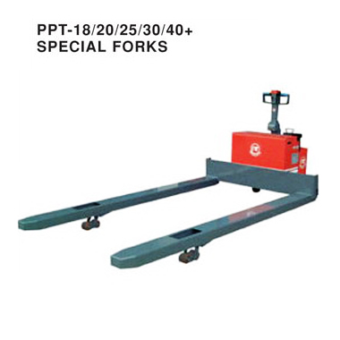 電動堆高機,座式堆高機,自走式堆高機,電動拖板車-PPT-18/20/25/30/40+特殊貨叉