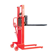 Electric Fork Lift,Pallet Truck,Pallet jet,Semi-powered/ hand pallet series-MANUAL PALLET STACKER 